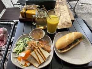 Breakfast   at Bon's Vegan Bistro in Ho Chi Minh City