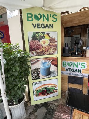 Outside   at Bon's Vegan Bistro in Ho Chi Minh City