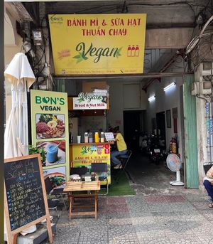  at Bon's Vegan Bistro in Ho Chi Minh City
