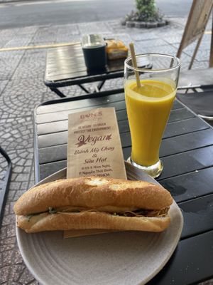 Breakfast   at Bon's Vegan Bistro in Ho Chi Minh City