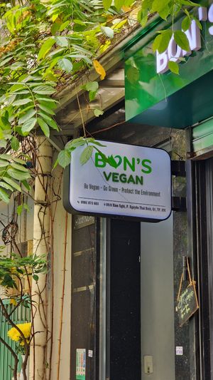  at Bon's Vegan Bistro in Ho Chi Minh City