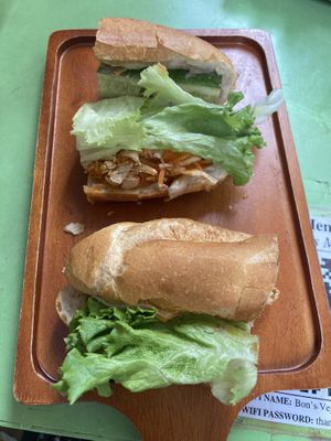 Mushroom Banh mi  at Bon's Vegan Bistro in Ho Chi Minh City