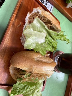 Bbq banh mi (no coriander)  at Bon's Vegan Bistro in Ho Chi Minh City