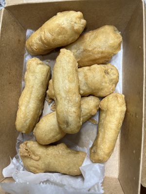 Vegan boneless chicken I almost forgot it was vegan that’s how good it was Love it   at Green Wok Asian Vegan Kitchen in Providence