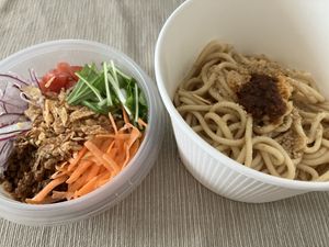 Aburasoba noodles  at 2foods - Ginza Loft in Tokyo