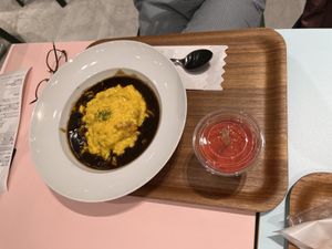 Omelette rice  at 2foods - Ginza Loft in Tokyo