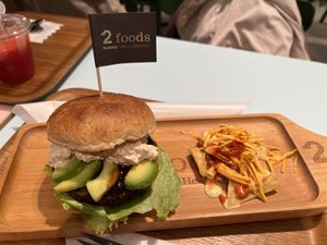 Burger  at 2foods - Ginza Loft in Tokyo