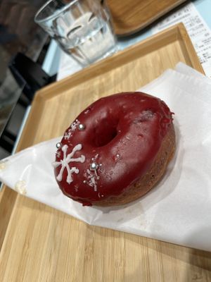 Strawberry donut  at 2foods - Ginza Loft in Tokyo