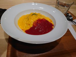 Vegan Omuraisu #Veganuary at 2foods - Ginza Loft in Tokyo