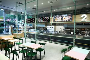 Bright and free Wi-Fi available inside the store at 2foods - Ginza Loft in Tokyo