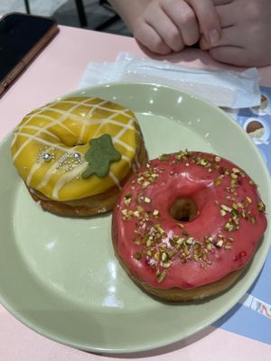 Pineapple and raspberry donut   at 2foods - Ginza Loft in Tokyo