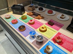 Colorful display of sweets at 2foods - Ginza Loft in Tokyo