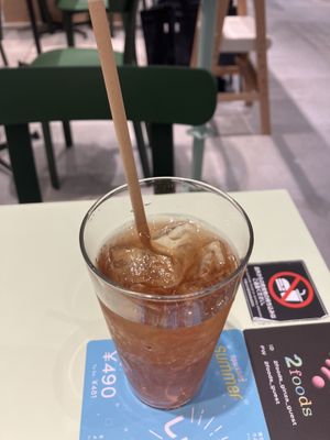 iced the (unsweetened/ you can add sirup)  at 2foods - Ginza Loft in Tokyo