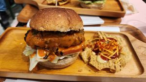 junk burger at 2foods - Ginza Loft in Tokyo