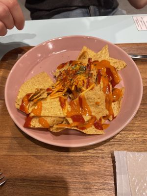 Nachos! Way better than you’d think  at 2foods - Ginza Loft in Tokyo