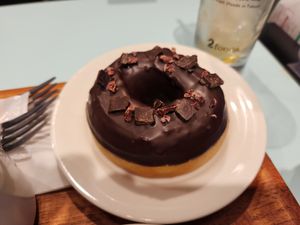 Chocolate doughnut at 2foods - Ginza Loft in Tokyo