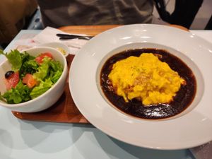 Omurice at 2foods - Ginza Loft in Tokyo