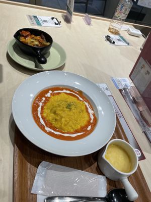 Omelette and rice   at 2foods - Ginza Loft in Tokyo