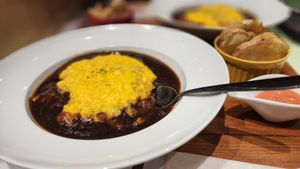 Demi-glace omurice at 2foods - Ginza Loft in Tokyo