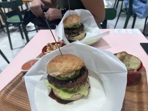 Teriyaki Avocado Burgers!   at 2foods - Ginza Loft in Tokyo