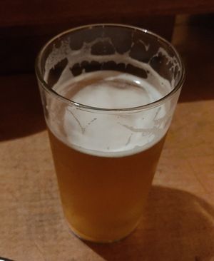 Local beer! at Wolf at the Door in Manchester