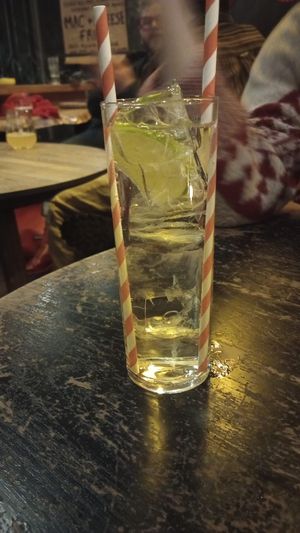 Apple spritz at Wolf at the Door in Manchester