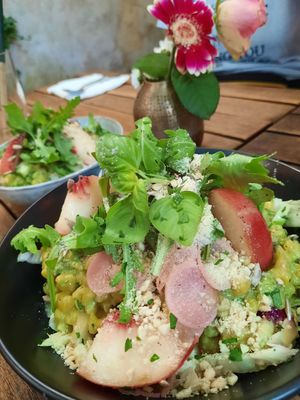 Pesto Spätzle at Julis Spätzlerei in Passau