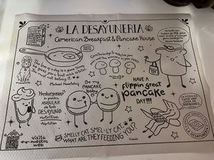   at La Desayunería in Madrid
