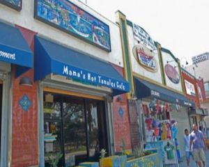 Exterior at Mama's International Tamales in Los Angeles