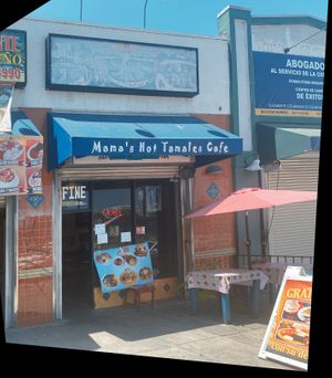   at Mama's International Tamales in Los Angeles