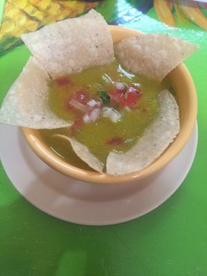 Tortilla Soup at Mama's International Tamales in Los Angeles