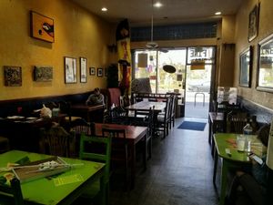 inside at Mama's International Tamales in Los Angeles