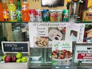 inside at Mama's International Tamales in Los Angeles