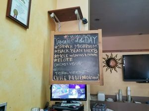 vegan food at Mama's International Tamales in Los Angeles