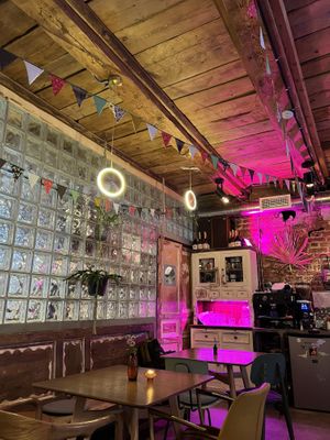 Inside  at Vmesto Cafe - Maybe closed in St Petersburg