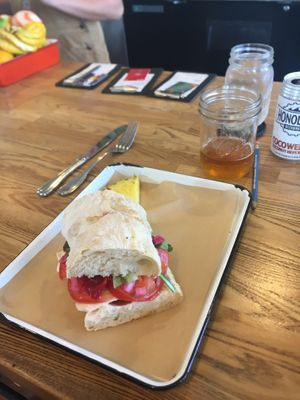 Italian sandwich.   at Fish Bar in Kapaa