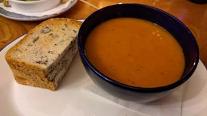 Tomato soup at Haighton Manor in Preston