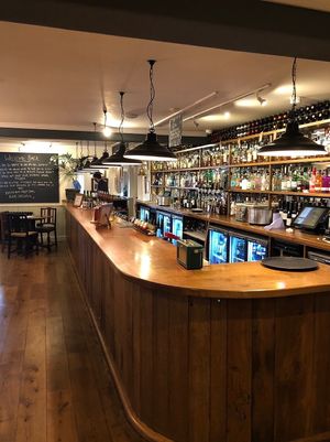 Haighton Manor - bar area at Haighton Manor in Preston