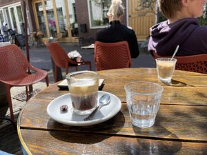 Espresso Macchiato Haver  at Native Haarlem Koffie in Haarlem
