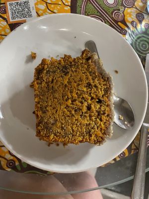 Carrot cake   at DaaraJi in Madrid