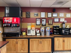 Beverage station  at Sittoos in Parma