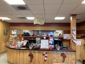 Order counter  at Sittoos in Parma