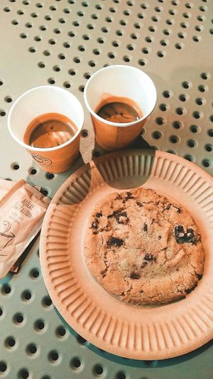 Vegan cookie at Copper Branch in Lisbon