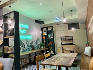 Inside at Copper Branch in Lisbon