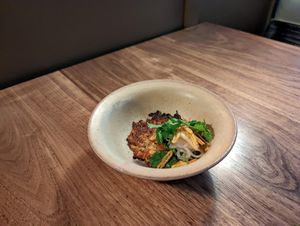 Crispy rice cake. at Uchi in Austin