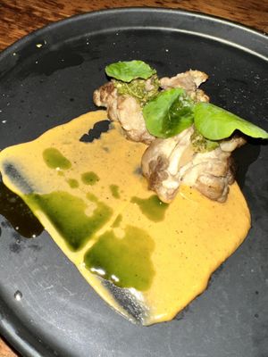 Lion’s Mane  at Uchi in Austin