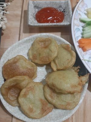 chickpea fries at Bếp Loving in Hanoi