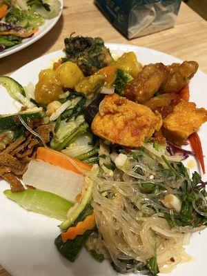 Buffet food   at Bếp Loving in Hanoi