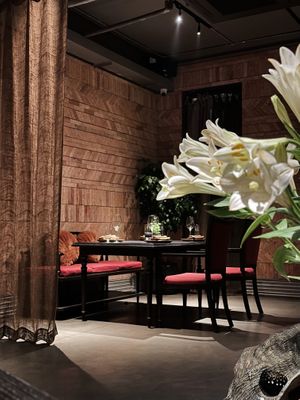 Restaurant interior   at Cổ Đàm Chay in Hanoi