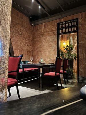 Restaurant interior   at Cổ Đàm Chay in Hanoi